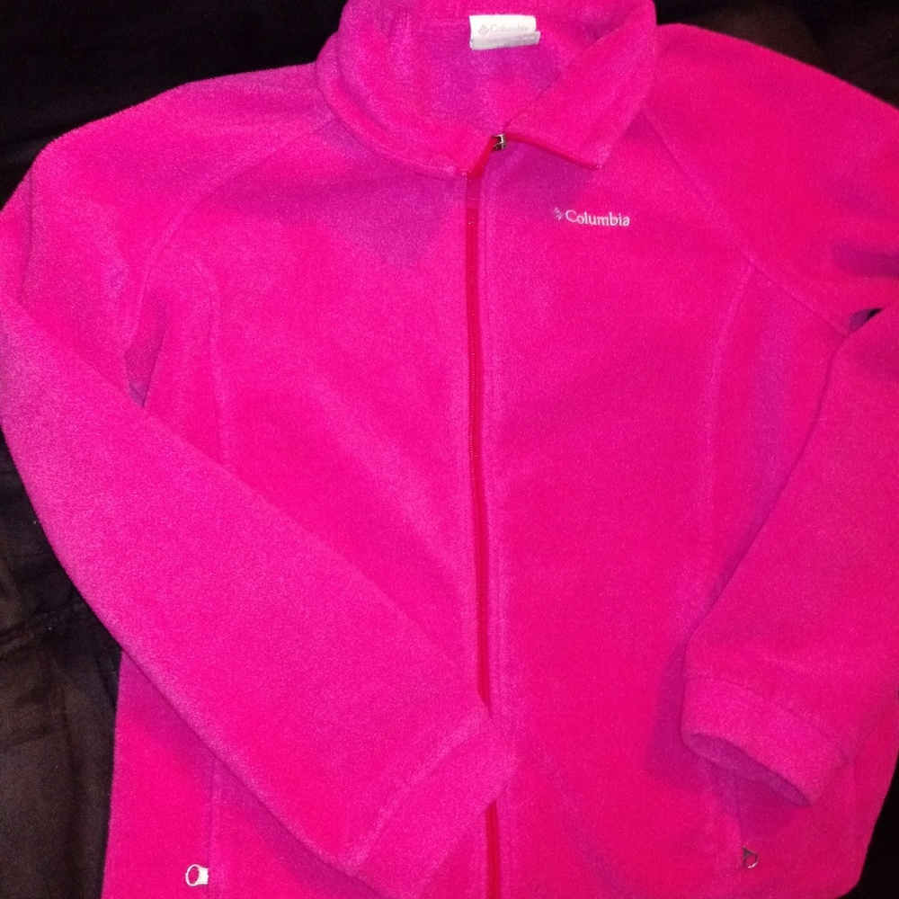 Girls Columbia fleece jacket